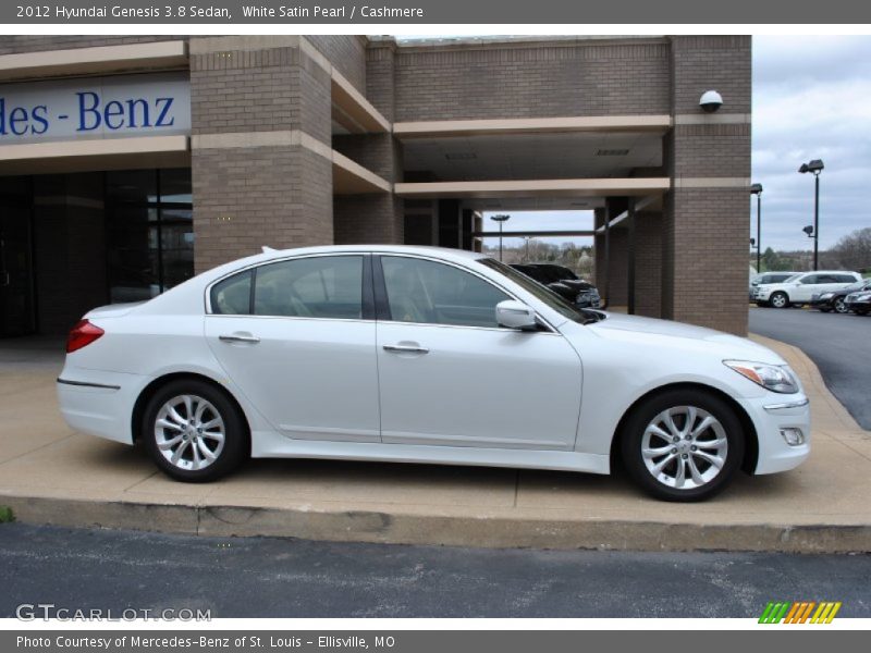 White Satin Pearl / Cashmere 2012 Hyundai Genesis 3.8 Sedan