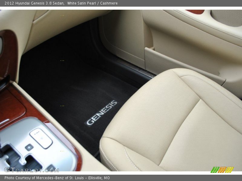 White Satin Pearl / Cashmere 2012 Hyundai Genesis 3.8 Sedan
