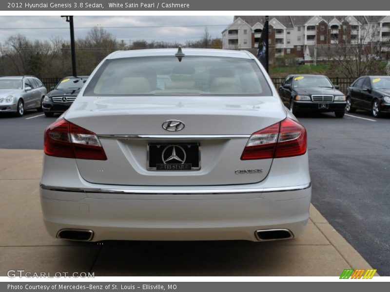 White Satin Pearl / Cashmere 2012 Hyundai Genesis 3.8 Sedan