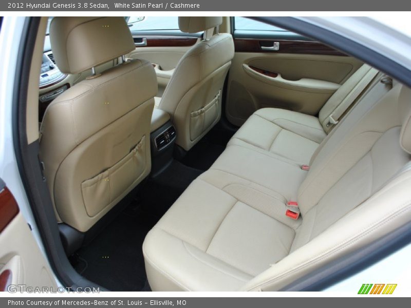 White Satin Pearl / Cashmere 2012 Hyundai Genesis 3.8 Sedan