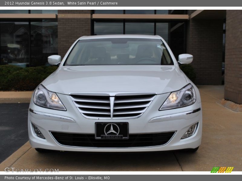 White Satin Pearl / Cashmere 2012 Hyundai Genesis 3.8 Sedan