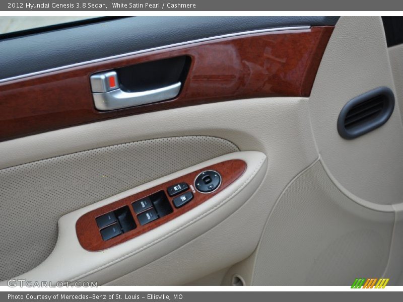 White Satin Pearl / Cashmere 2012 Hyundai Genesis 3.8 Sedan