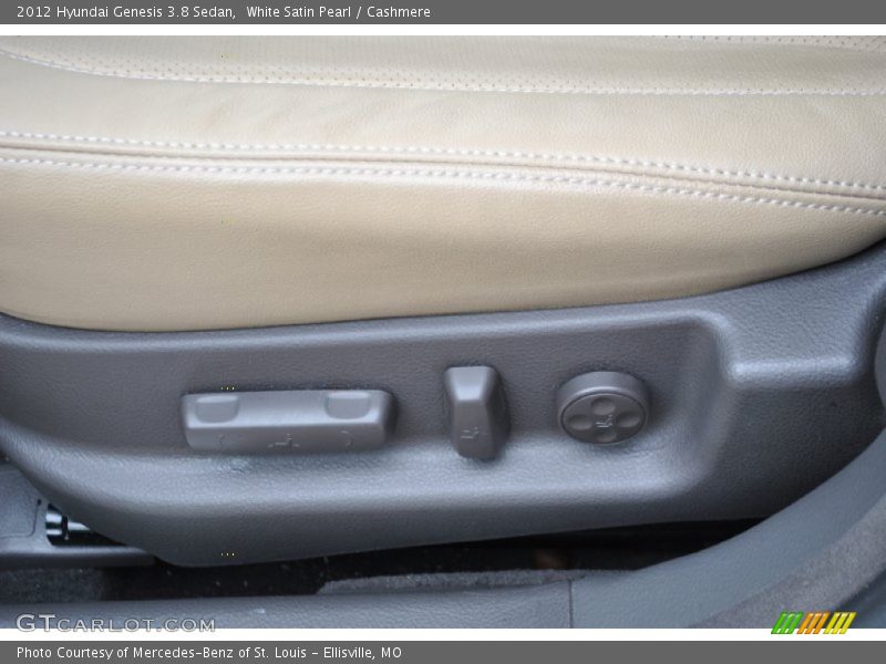 White Satin Pearl / Cashmere 2012 Hyundai Genesis 3.8 Sedan