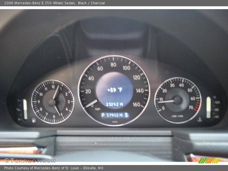 Black / Charcoal 2006 Mercedes-Benz E 350 4Matic Sedan