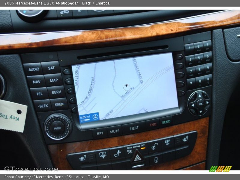 Black / Charcoal 2006 Mercedes-Benz E 350 4Matic Sedan