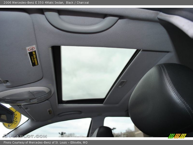 Black / Charcoal 2006 Mercedes-Benz E 350 4Matic Sedan