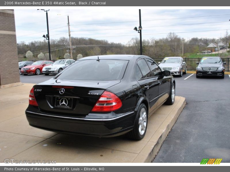 Black / Charcoal 2006 Mercedes-Benz E 350 4Matic Sedan
