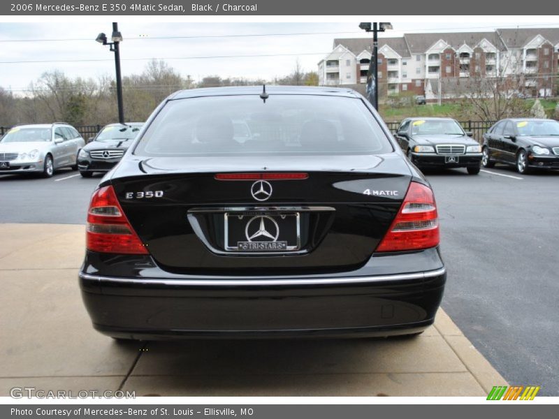 Black / Charcoal 2006 Mercedes-Benz E 350 4Matic Sedan