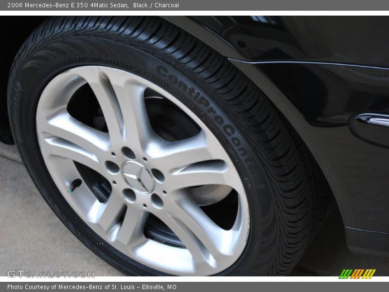 Black / Charcoal 2006 Mercedes-Benz E 350 4Matic Sedan