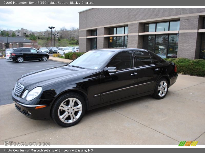 Black / Charcoal 2006 Mercedes-Benz E 350 4Matic Sedan
