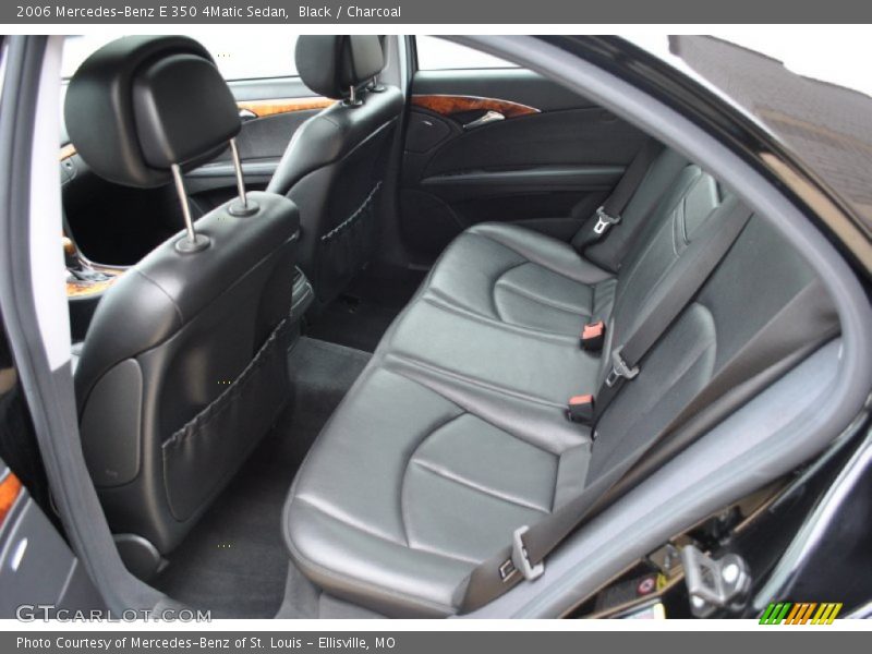 Black / Charcoal 2006 Mercedes-Benz E 350 4Matic Sedan