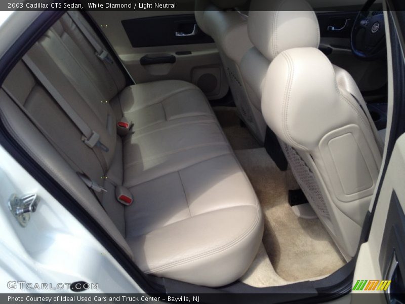 White Diamond / Light Neutral 2003 Cadillac CTS Sedan