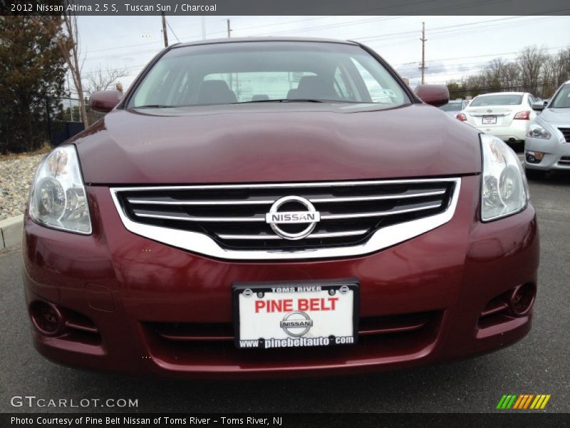 Tuscan Sun / Charcoal 2012 Nissan Altima 2.5 S