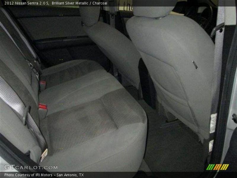 Brilliant Silver Metallic / Charcoal 2012 Nissan Sentra 2.0 S