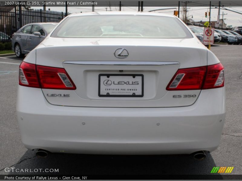 Starfire White Pearl / Cashmere 2007 Lexus ES 350