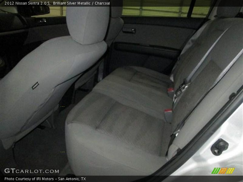 Brilliant Silver Metallic / Charcoal 2012 Nissan Sentra 2.0 S