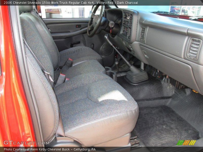 Victory Red / Dark Charcoal 2006 Chevrolet Silverado 1500 Work Truck Regular Cab 4x4