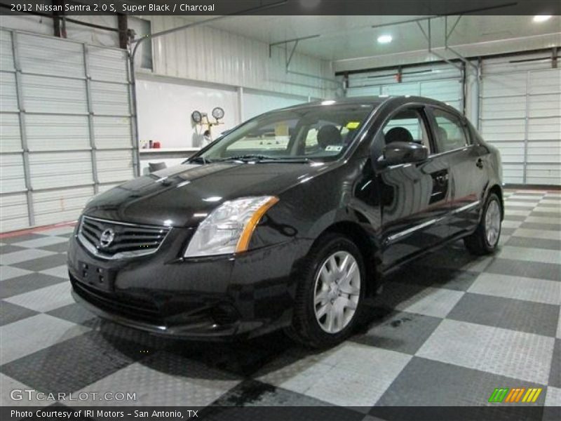 Super Black / Charcoal 2012 Nissan Sentra 2.0 S