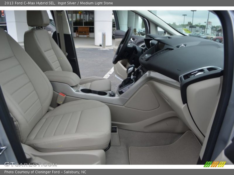 Ingot Silver / Medium Light Stone 2013 Ford C-Max Hybrid SEL
