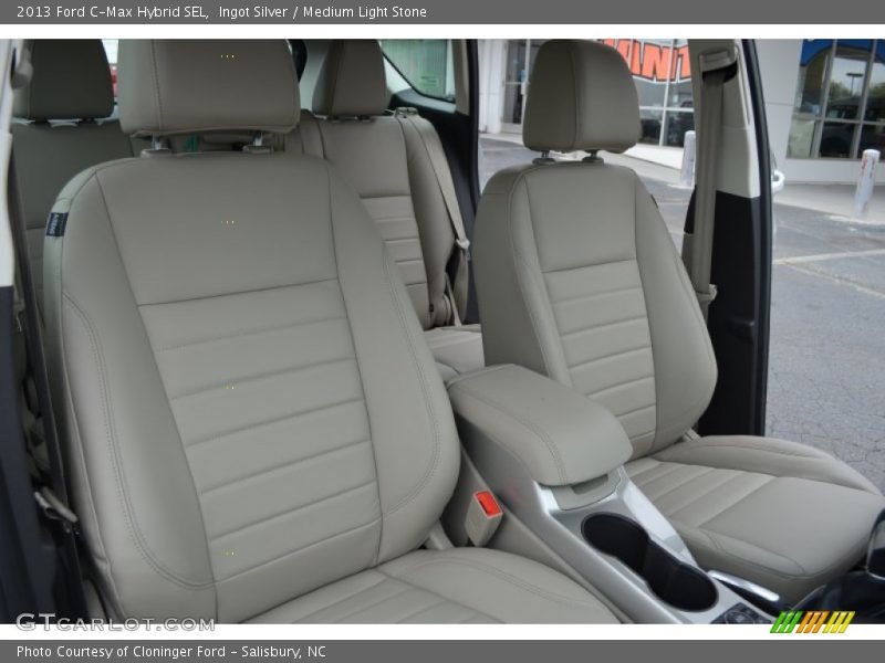 Ingot Silver / Medium Light Stone 2013 Ford C-Max Hybrid SEL