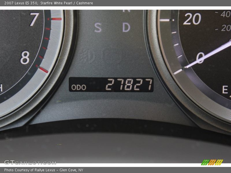 Starfire White Pearl / Cashmere 2007 Lexus ES 350