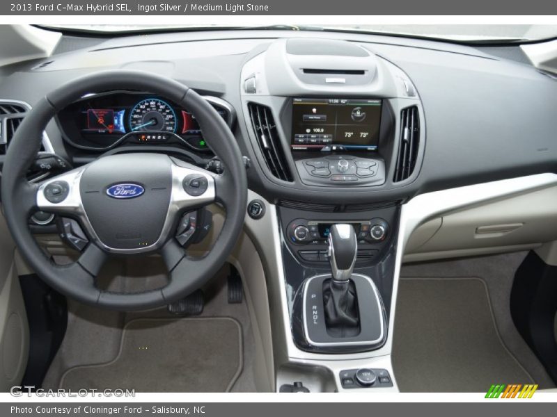 Ingot Silver / Medium Light Stone 2013 Ford C-Max Hybrid SEL