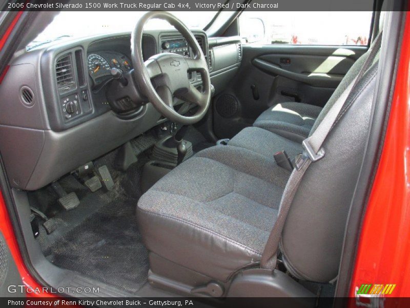 Victory Red / Dark Charcoal 2006 Chevrolet Silverado 1500 Work Truck Regular Cab 4x4