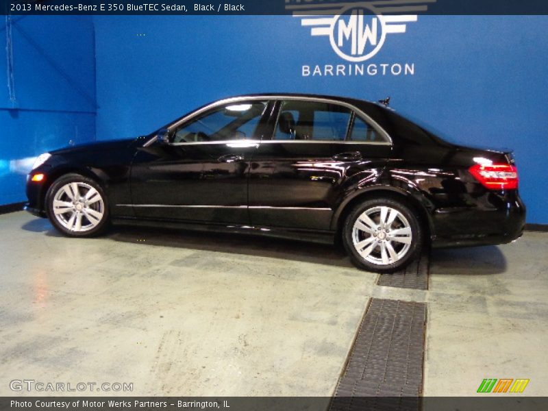 Black / Black 2013 Mercedes-Benz E 350 BlueTEC Sedan