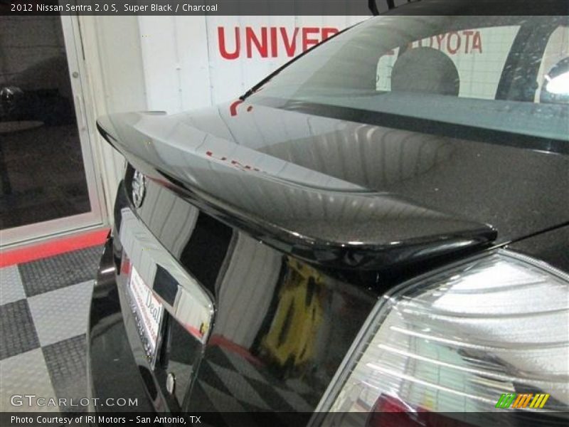 Super Black / Charcoal 2012 Nissan Sentra 2.0 S