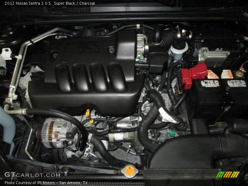 Super Black / Charcoal 2012 Nissan Sentra 2.0 S