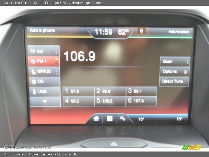 Ingot Silver / Medium Light Stone 2013 Ford C-Max Hybrid SEL