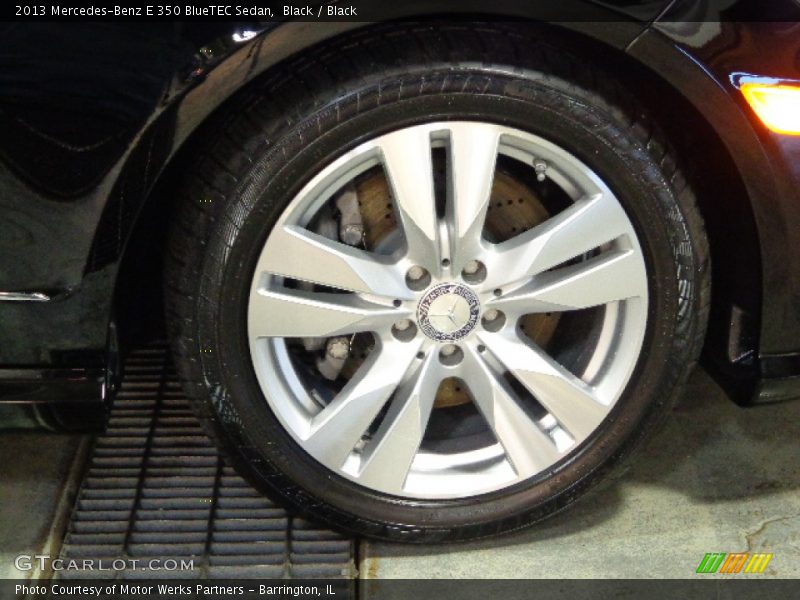 Black / Black 2013 Mercedes-Benz E 350 BlueTEC Sedan