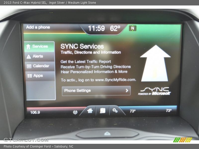 Ingot Silver / Medium Light Stone 2013 Ford C-Max Hybrid SEL