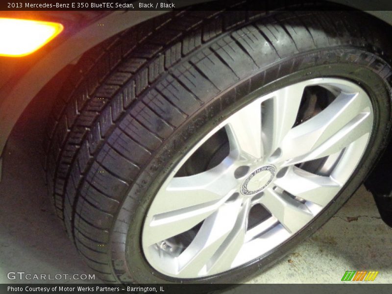 Black / Black 2013 Mercedes-Benz E 350 BlueTEC Sedan