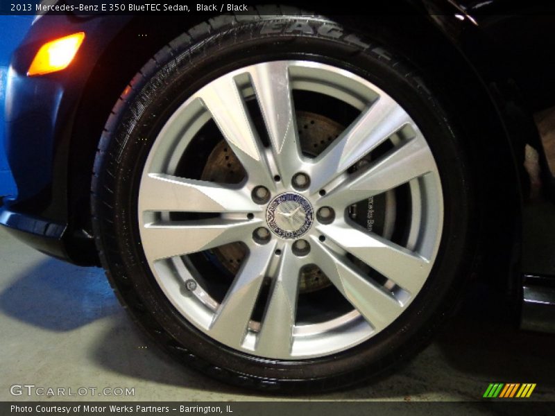 Black / Black 2013 Mercedes-Benz E 350 BlueTEC Sedan