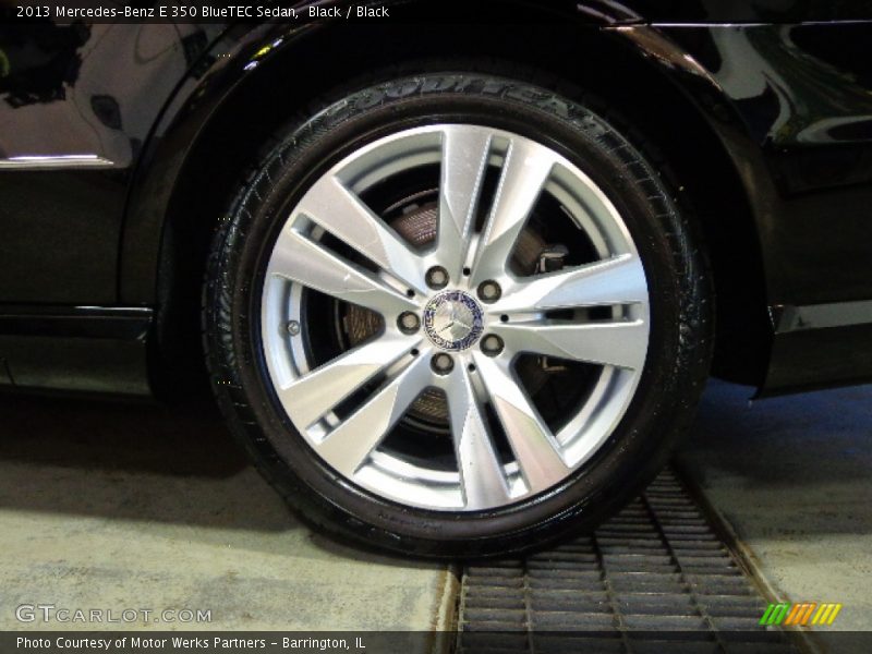 Black / Black 2013 Mercedes-Benz E 350 BlueTEC Sedan