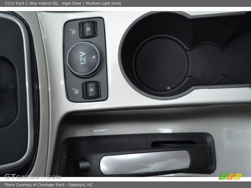 Ingot Silver / Medium Light Stone 2013 Ford C-Max Hybrid SEL