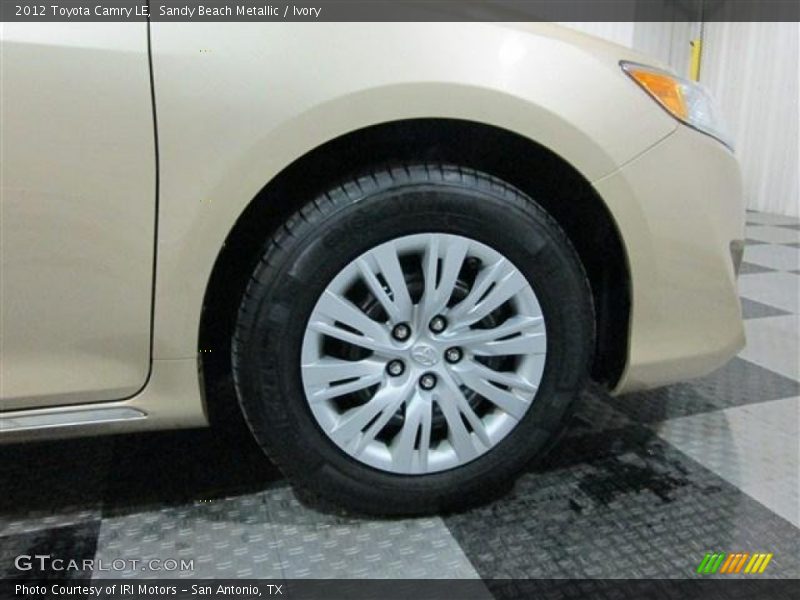 Sandy Beach Metallic / Ivory 2012 Toyota Camry LE