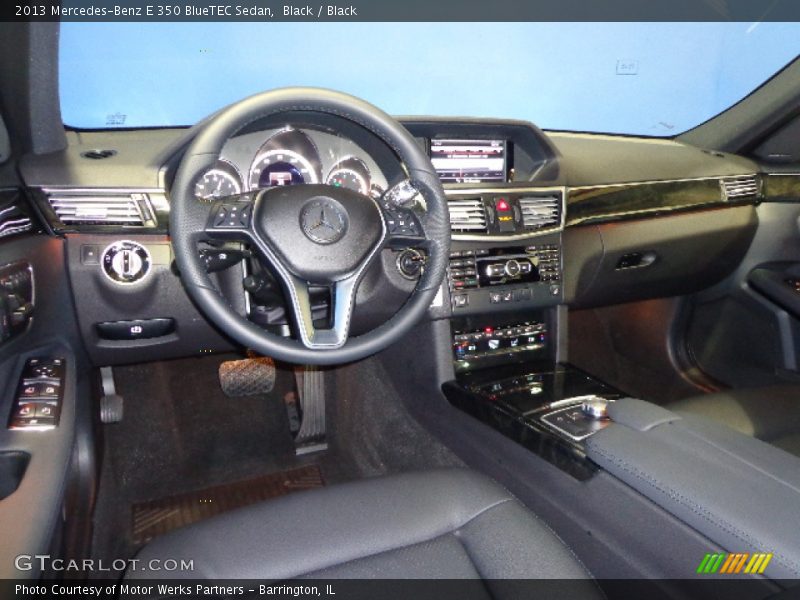 Black / Black 2013 Mercedes-Benz E 350 BlueTEC Sedan