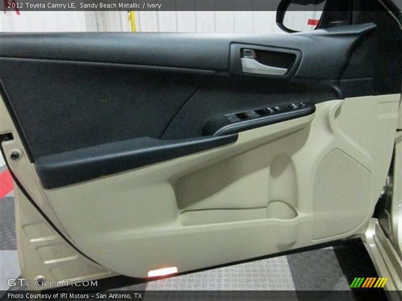 Sandy Beach Metallic / Ivory 2012 Toyota Camry LE
