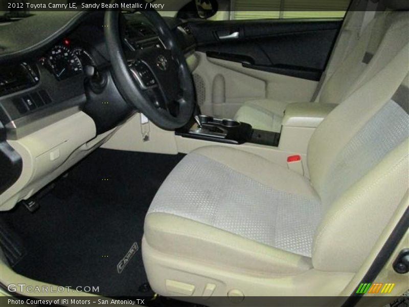 Sandy Beach Metallic / Ivory 2012 Toyota Camry LE