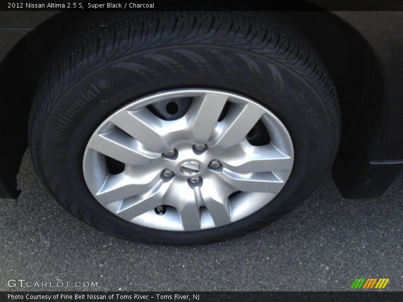 Super Black / Charcoal 2012 Nissan Altima 2.5 S
