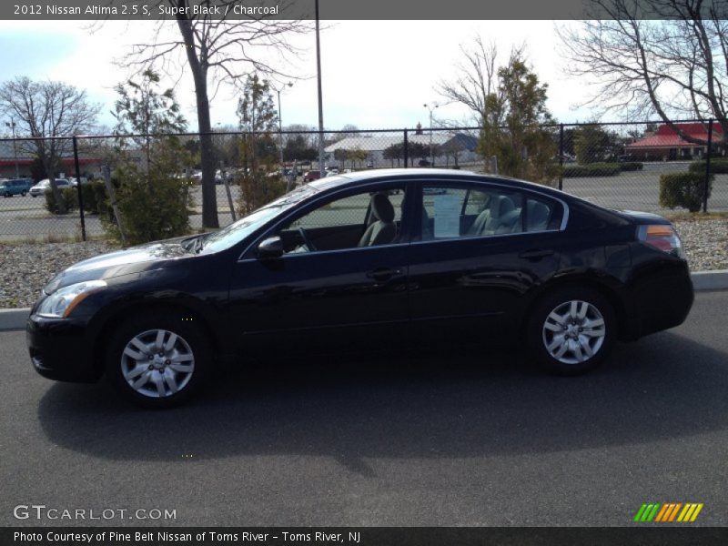 Super Black / Charcoal 2012 Nissan Altima 2.5 S