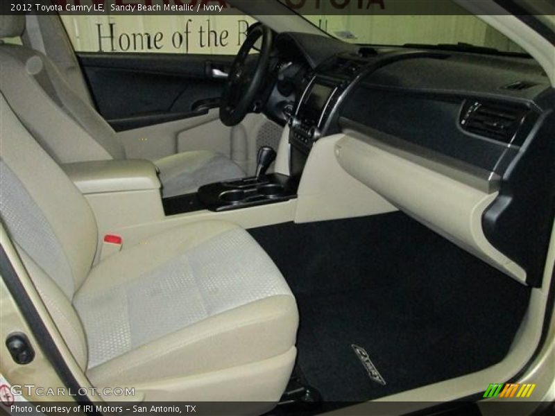 Sandy Beach Metallic / Ivory 2012 Toyota Camry LE