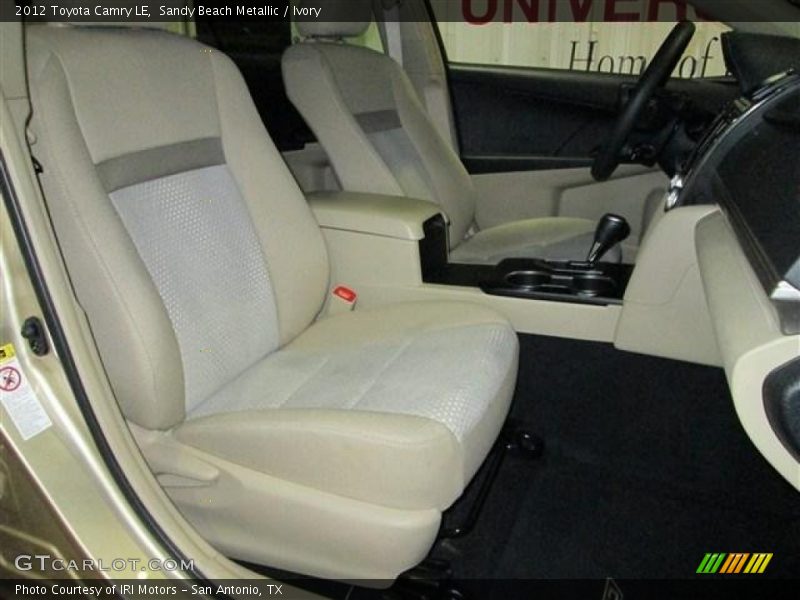 Sandy Beach Metallic / Ivory 2012 Toyota Camry LE