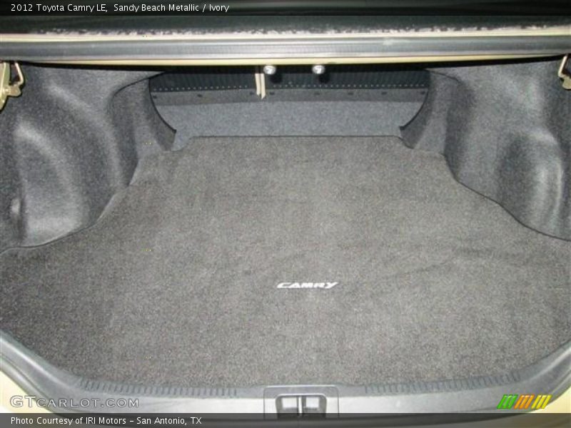 Sandy Beach Metallic / Ivory 2012 Toyota Camry LE