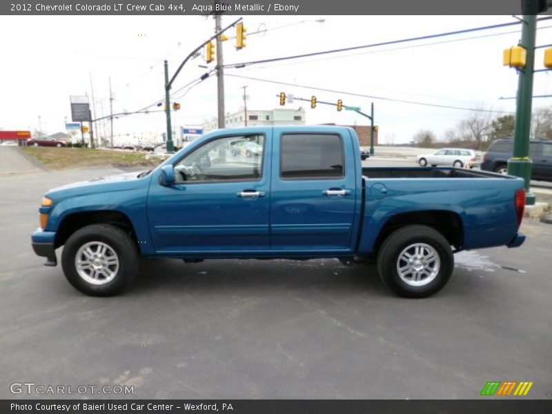  2012 Colorado LT Crew Cab 4x4 Aqua Blue Metallic