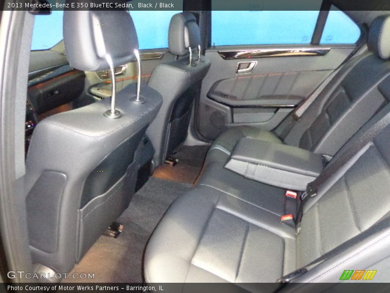 Black / Black 2013 Mercedes-Benz E 350 BlueTEC Sedan
