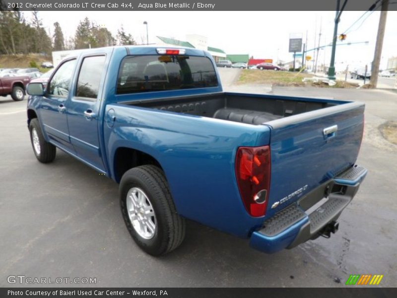  2012 Colorado LT Crew Cab 4x4 Aqua Blue Metallic