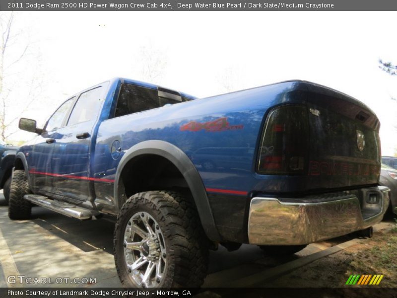 Deep Water Blue Pearl / Dark Slate/Medium Graystone 2011 Dodge Ram 2500 HD Power Wagon Crew Cab 4x4